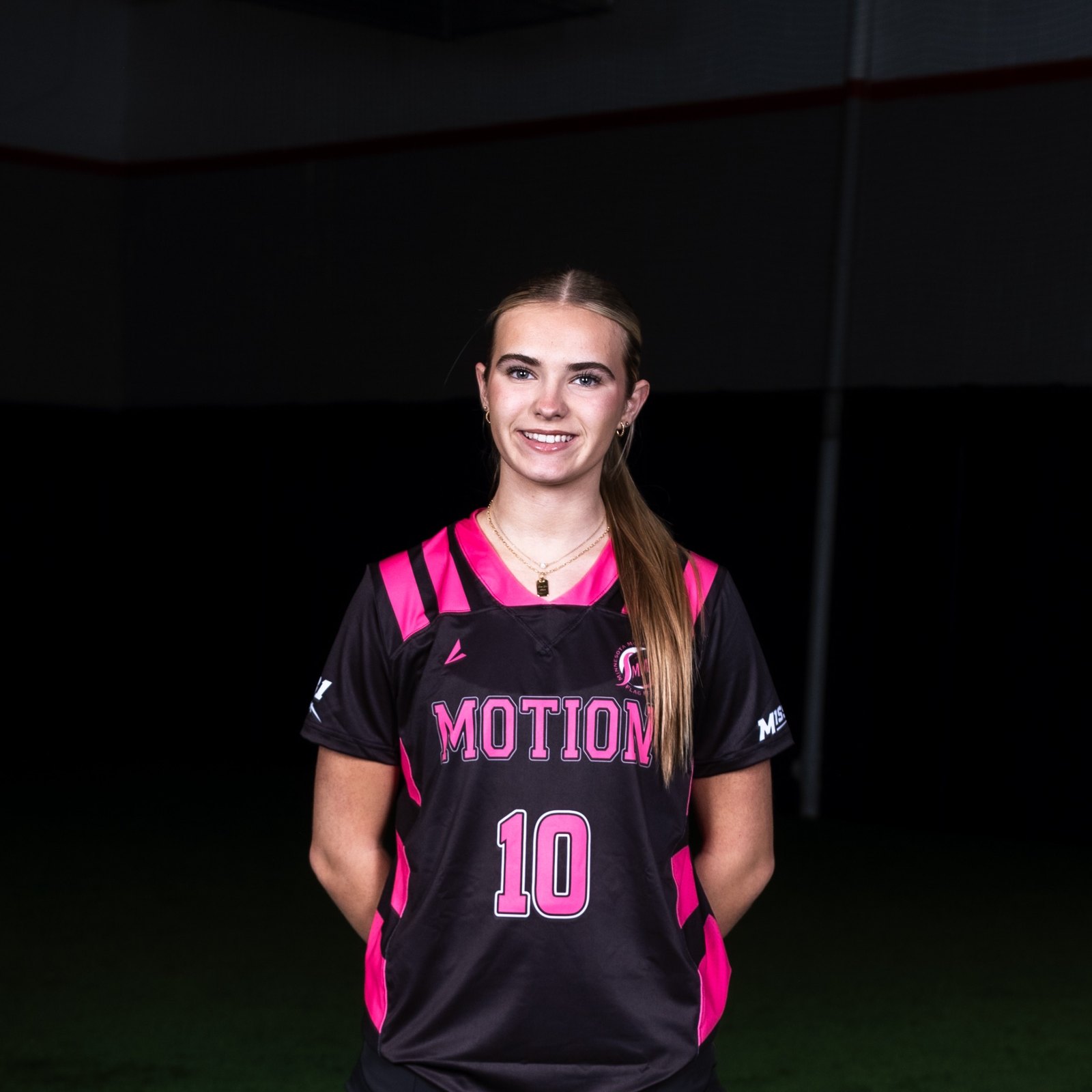 Charlotte Rosati in a Minnesota Motion jersey